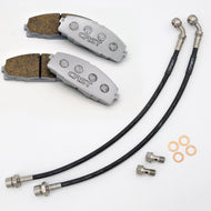 CAST200系ハイエース ブレーキパッド&ブレーキラインセット(6型まで)